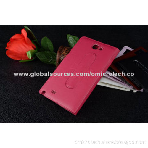 Leather Mobile Case for Samsung Note 2, OEM Orders Welcomed
